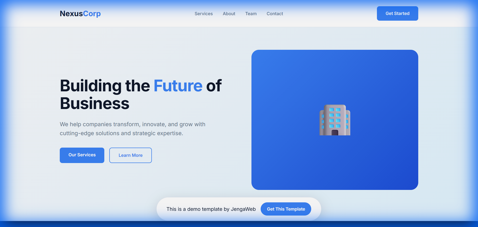Corporate Template Preview