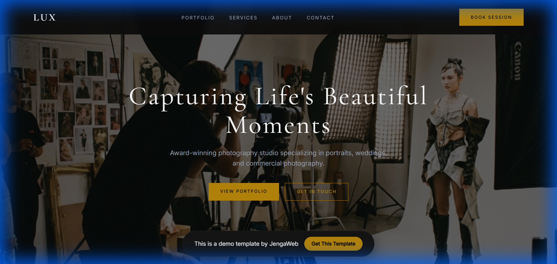 Photography Template Preview